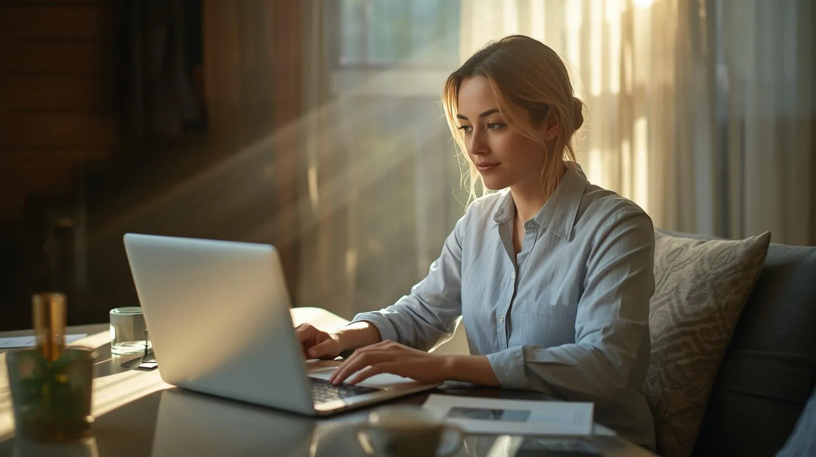 Australian digital nomad enjoying the benefits of Thailand’s Remote Work Visa in a tropical workspace.