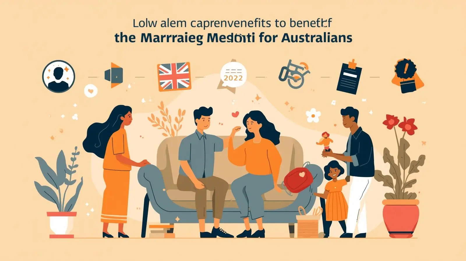 Happy Australian–Thai couple enjoying life together in Thailand under a Marriage Visa.