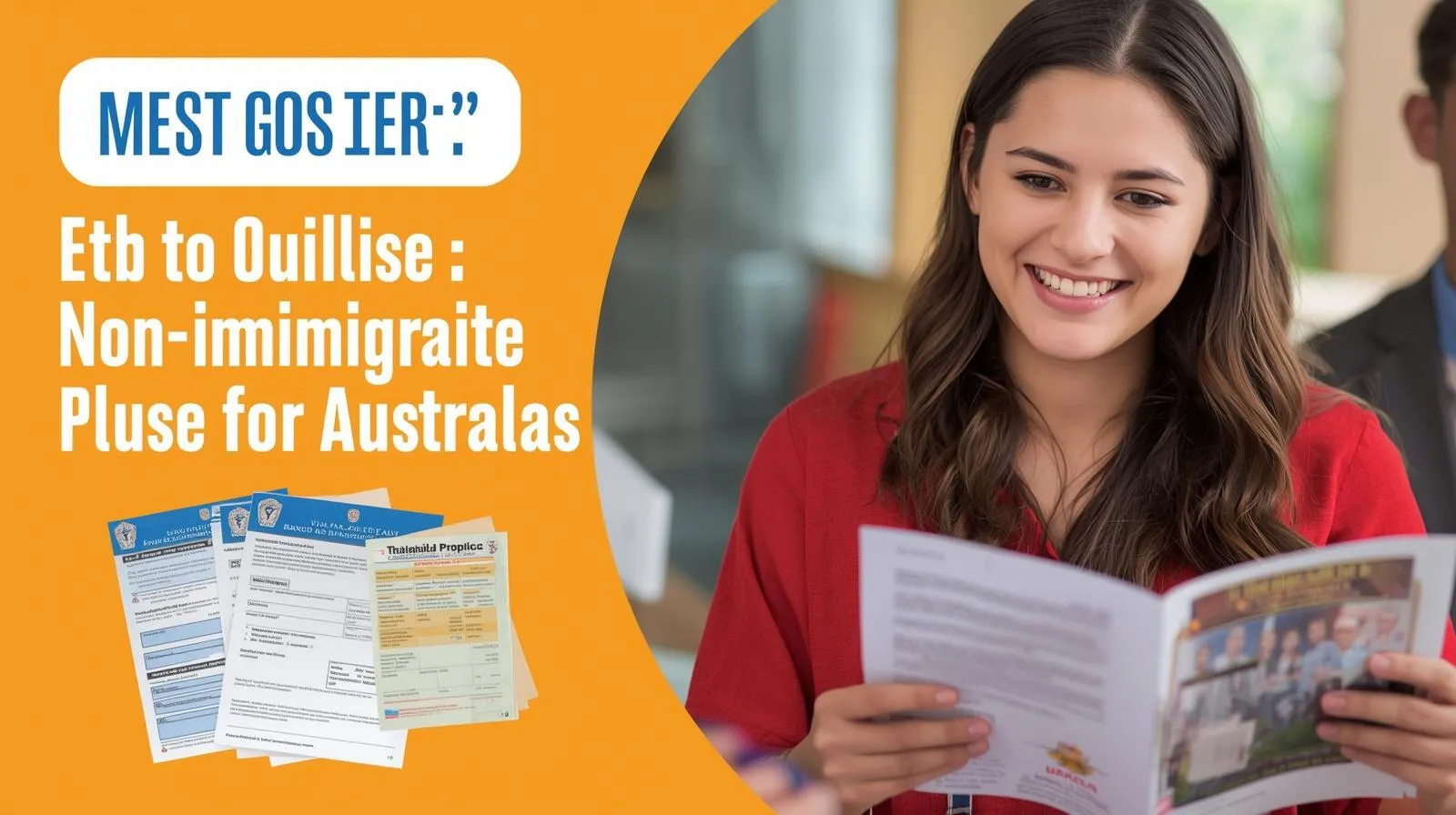 Australian student studying in Thailand under the Non-Immigrant ED Visa program for legal long-term stay.