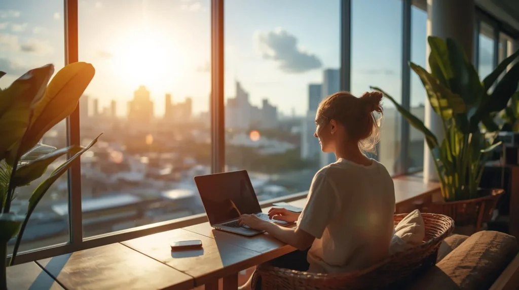 Australian digital nomad working remotely from Thailand under the LTR or Smart Visa program.