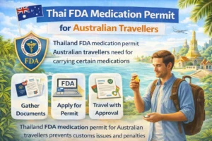 Thai FDA Medication Permit for Australian Travellers
