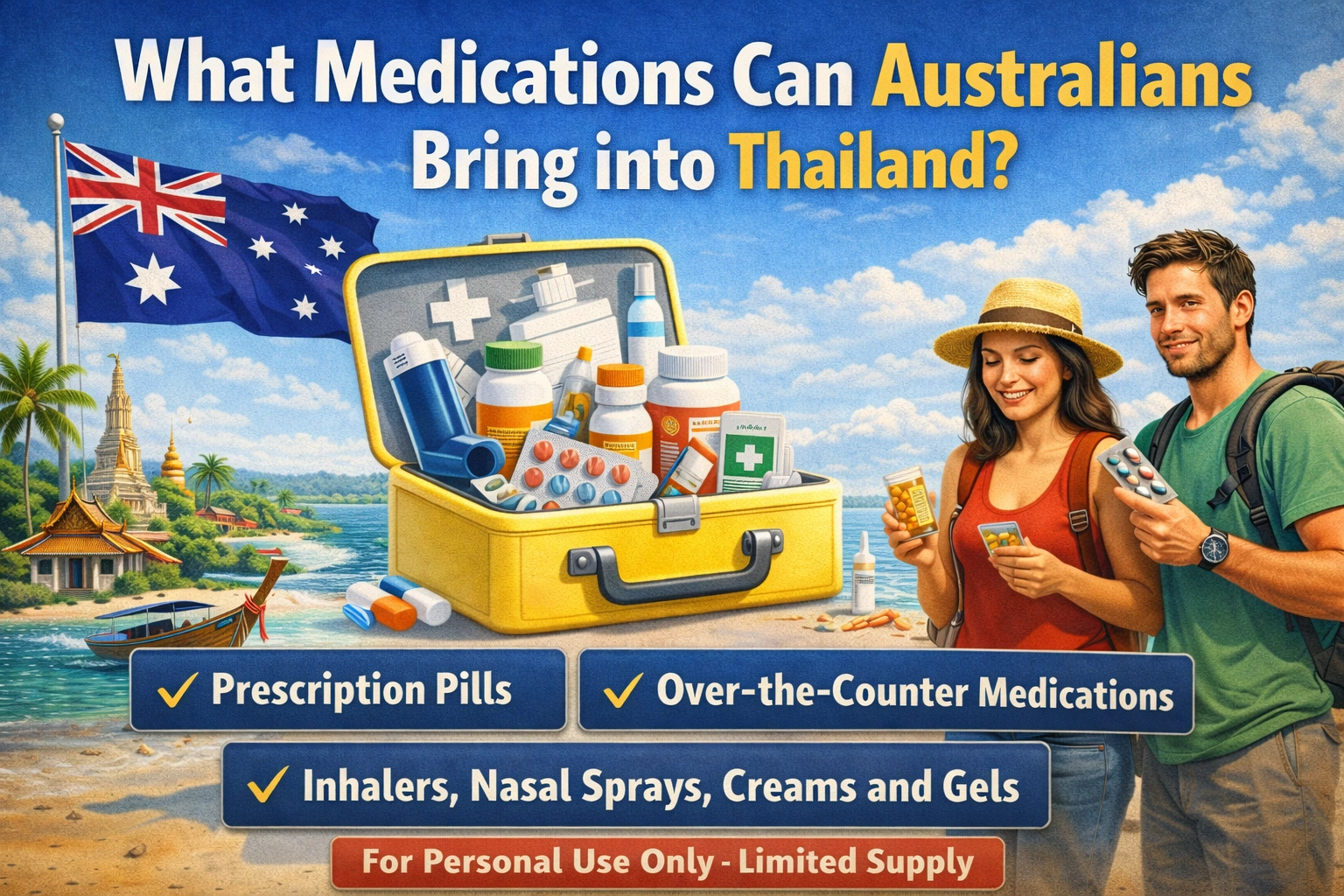 What Medications Can Australians Bring into Thailand?